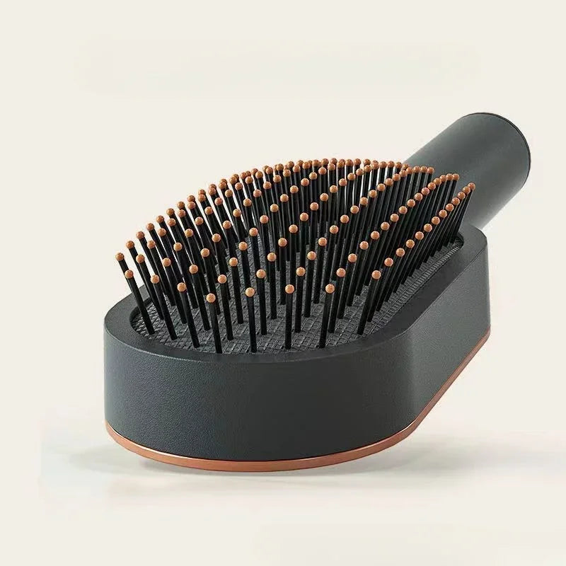 Brosse à cheveux autonettoyante pour femmes