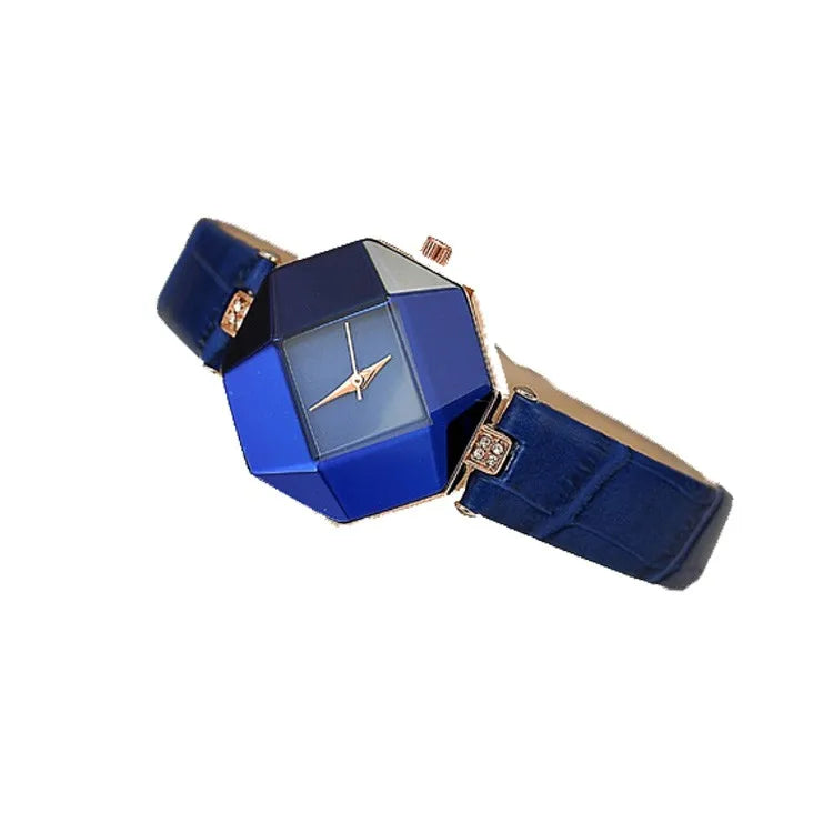 Diamant bleu, montre pour femme