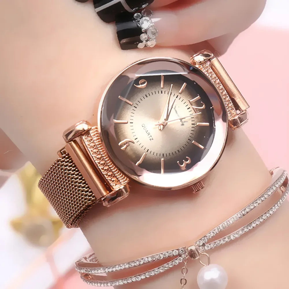 Aimant, montre pour femme