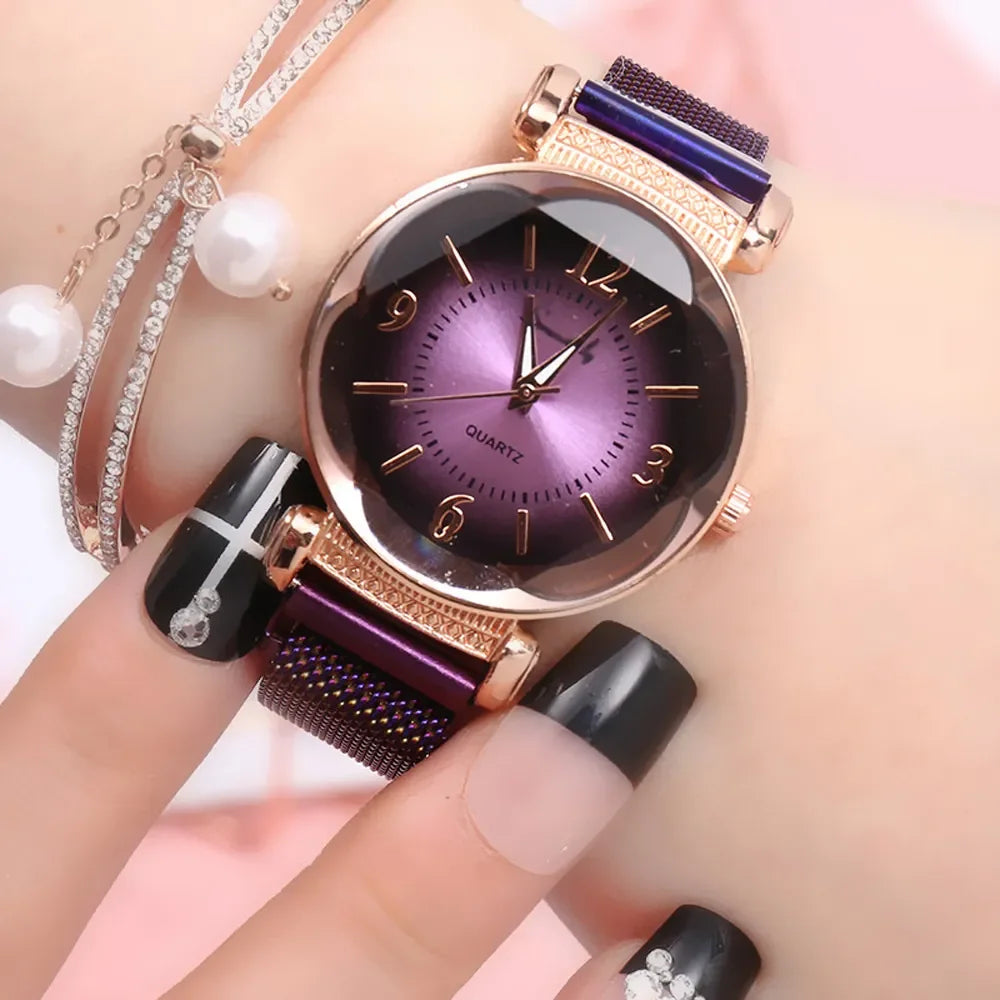 Aimant, montre pour femme