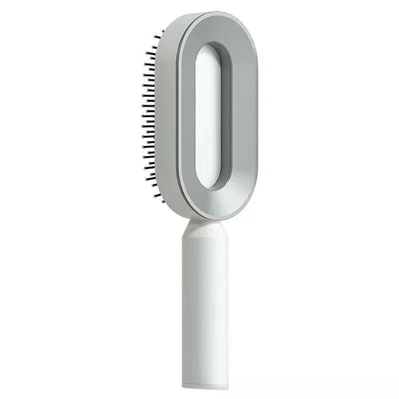 Brosse à cheveux autonettoyante pour femmes