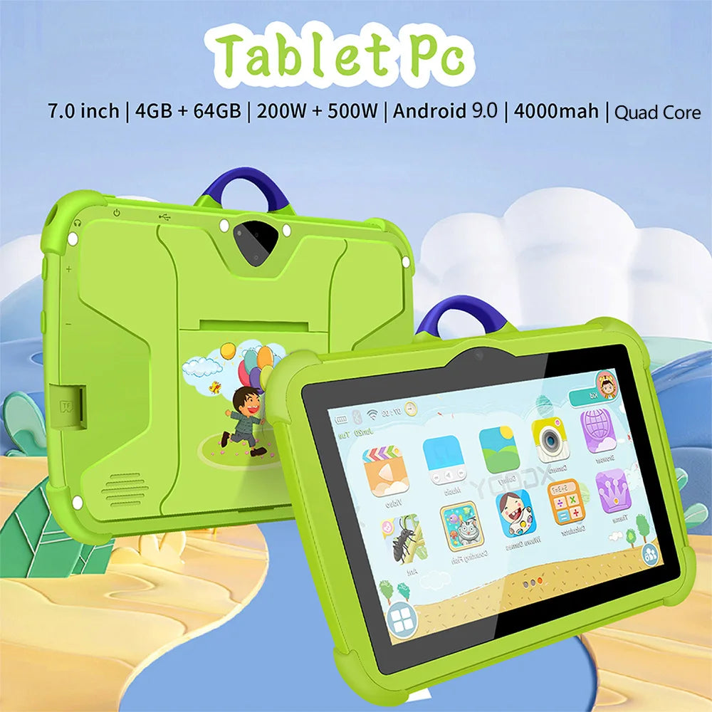 Tablette PC Android 9.0 Google 7 pouces MTK pour enfants