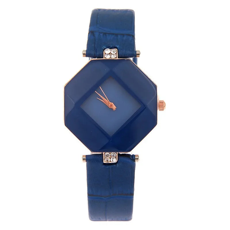 Diamant bleu, montre pour femme