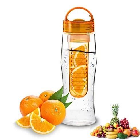 Bouteille d'eau avec infuseur de fruits Fruitzola JAMMER en 5 couleurs